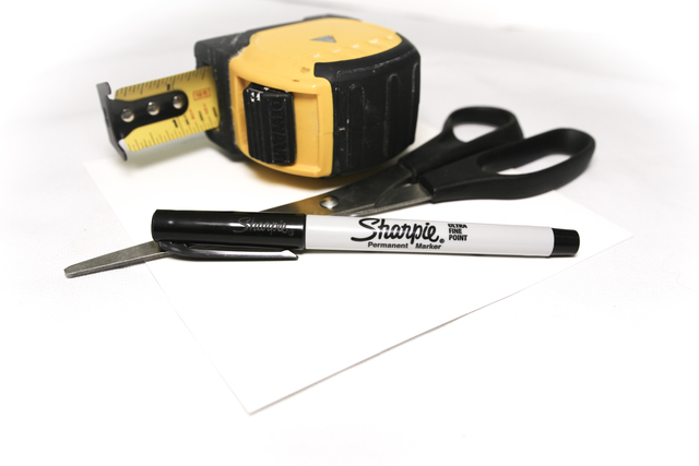 Tape Measure and Sharpie